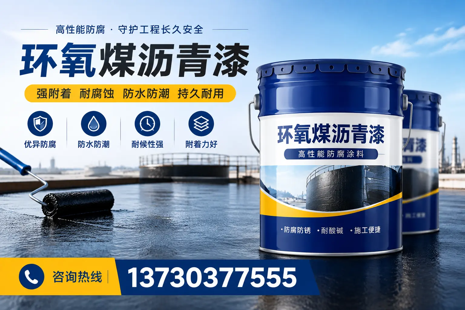 如何判断环氧煤沥青漆的质量?修武消费者指南